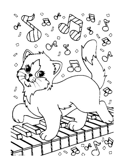 What do you think, is it easy to play guitar? Music Coloring Pages Free Printable - Coloring Home