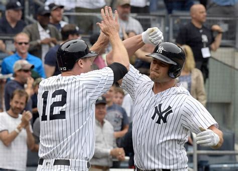 Louis cardinals watches his two run homerun off of starting pitcher drew pomeranz #13 of the colorado rockies in the first inning at coors field on. Yankees Beat Red Sox as Matt Holliday Returns From the D.L ...