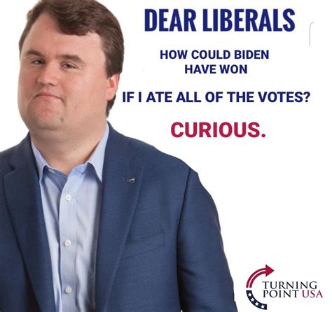 Charlie kirk is the founder and president of turning point usa, a national student movement dedicated to empowering young people to promote the principles of free markets. 80 million peices of paper are no match for the Chad ...