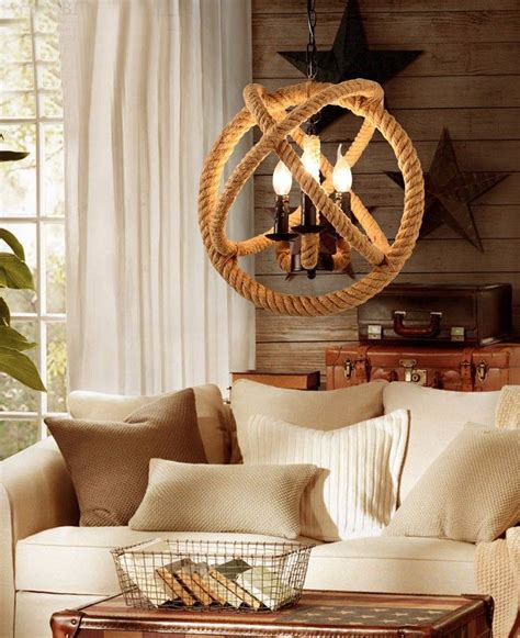 As featured by travel and interior design trend magazines. Aliexpress.com : Buy 3 Light Jute Rope Sphere Pendant Lamp ...