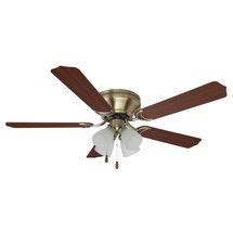 Shop mainstays products at walmart canada! Mainstays 52" Ceiling Fan with Light Kit, Antique Brass ...