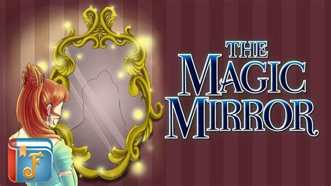 The magic mirror recommends a complementary shirt in blue, and she presses a button on the screen to request it. The Magic Mirror by FarFaria - YouTube