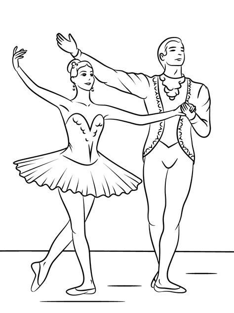 Our dancing coloring pages in this category are 100. Ballerina Coloring Pages - Worksheet School in 2020 ...