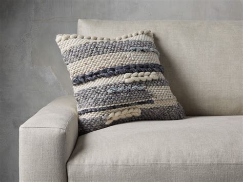 Fluff up your space with decorative pillows and throws. Grenney Pillow | Arhaus Furniture | Pillows, Decorative ...