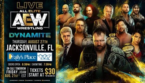 Aew dynamite made its debut on october 2, 2019. UPDATED: Tag Team Gauntlet Match, Tables Match Set For ...