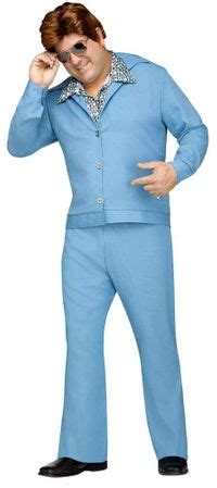 It is in the idea. Plus Size Light Blue 70's Leisure Suit Costume - Candy ...