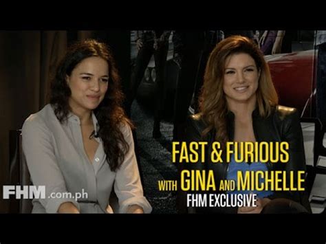 Gina joy carano is an american actress, television personality, fitness model, and former mixed martial artist. FHM Goes Fast and Furious with Gina and Michelle - YouTube