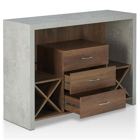 Check spelling or type a new query. Furniture of America Dixen Wood Wine Rack Buffet Server in ...