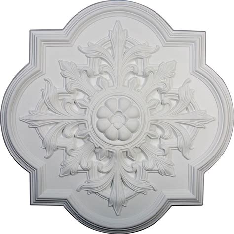 Select models are priced under $35 with free shipping. Ekena Millwork 23-3/4 in. Quatro Square Ceiling Medallion ...