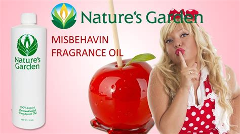 Leading to a middle note of olive flower; Misbehavin Fragrance Oil- Natures Garden - YouTube