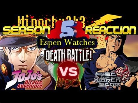 Jotaro, jolyne, and crew are facing against dio's friend, enrico pucci with the stand made in heaven. Espen Watches | DEATH BATTLE - Jotaro VS Kenshiro | (17 ...