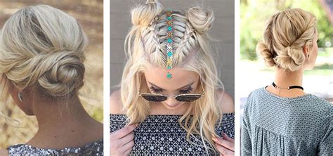 Have no ideas about new hair styling trends? 12 Summer Hairstyle Bun / Updo Ideas For Girls & Women ...