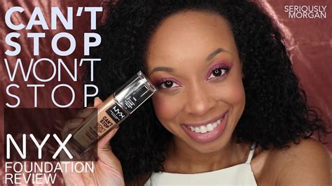 Por eso, la nueva can't stop won't. NYX Can't Stop Won't Stop Foundation Review in Camel - Let ...