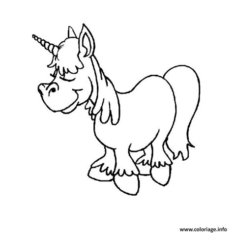 Unicorn 124 characters printable coloring pages. Coloriage Licorne Ailes Tete Mignon 120 Dessin Licorne à imprimer