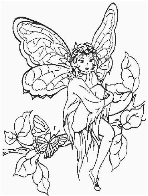 Print ze gratis uit en kleur ze in! Elves and Fairies Coloring Pages | Fairy coloring pages ...