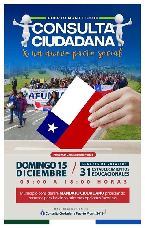 Consulta ciudadana de unidad constituyente 21 de agosto: Consulta Ciudadana Puerto Montt 2019: ¿Dónde me toca votar?