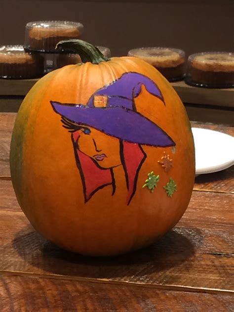 Paintingparties.com is making art fun again by helping you host your own home painting parties through the use of our painting party videos. Pumpkin Painting-Witch | Painted pumpkins, Pumpkin carving ...
