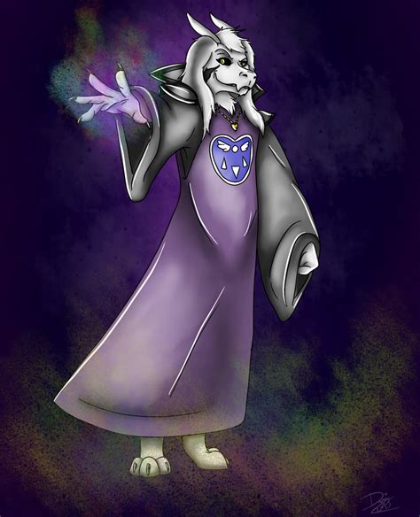 A computer graphic that can be displayed, moved, and manipulated . Asriel Dreemurr by CaptainDani on DeviantArt