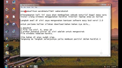 Tips dan trik agustus 1, 2021. Cara Instal Ulang Windows Pakai Hardisk Internal PC/Laptop ...