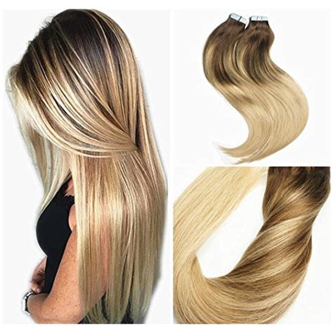 Unabhängig davon, ob es sich um windows, mac, ios oder android handelt. Alizee 18 Inch Tape In Hair Extensions Ash Blonde Balayage ...