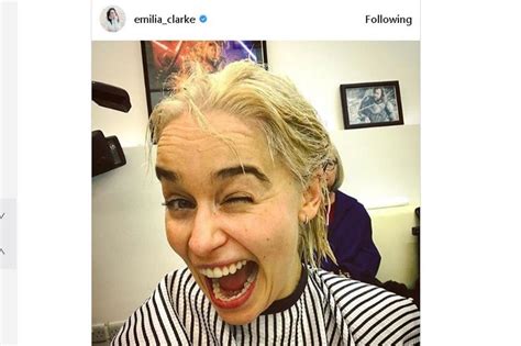 Game of thrones' emilia clarke just went full khaleesi in real life. Emilia Clarke goes blonde