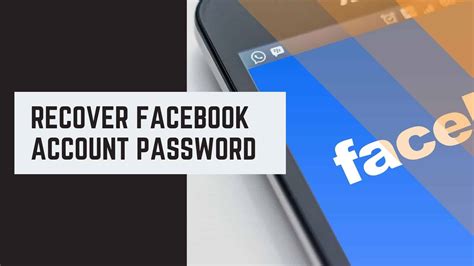 Are you having a hard time remembering your facebook password and username? How to recover your facebook account password