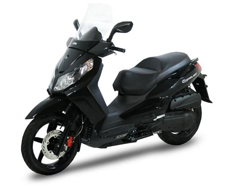 The new 300i lives up to its city commuter moniker with ample forward rider protection to help you get to the office/job/class in reasonably fine fettle. SYM CITYCOM 300i CBS - SCOOTERNET