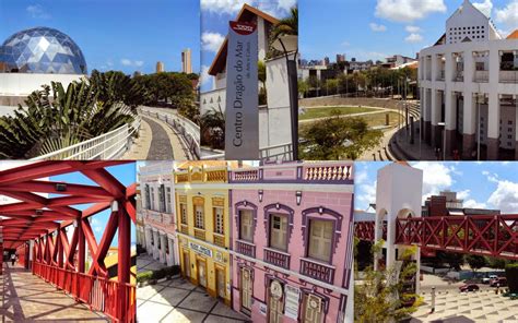 The center contains facilities for exhibitions, a theatre, a library, a cinema and a planetarium. Rumbora Vê: Centro Dragão do Mar de Arte e Cultura