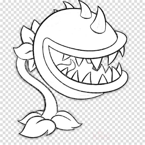 He resembles the real life cabbage. Download Plants Vs Zombies Chomper Coloring Pages Clipart ...