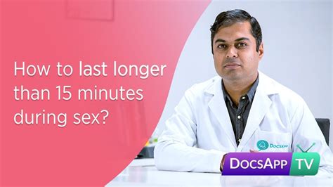 Maybe you would like to learn more about one of these? How to last longer than 15 minutes during sex? # ...