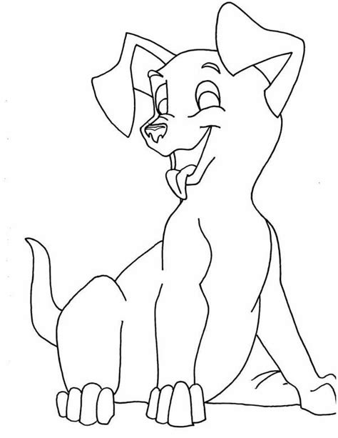 Give your child dog coloring pages. This Dog Is Laughing Coloring Page - Download & Print ...