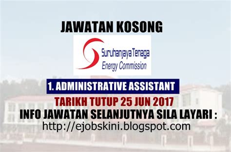 Share artikel tentang info fazuan berkata: Jawatan Kosong di Suruhanjaya Tenaga (ST) - 25 Jun 2017