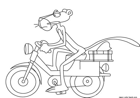 More cartoon characters coloring pages. Pink panther coloring pages download and print for free