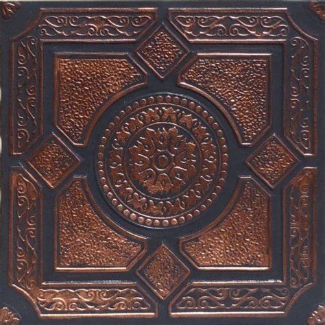 Get ideas for color and pattern combinations for your next project. Lima Accent Copper Black (20x20" Pvc) Ceiling Tile Antiqu ...