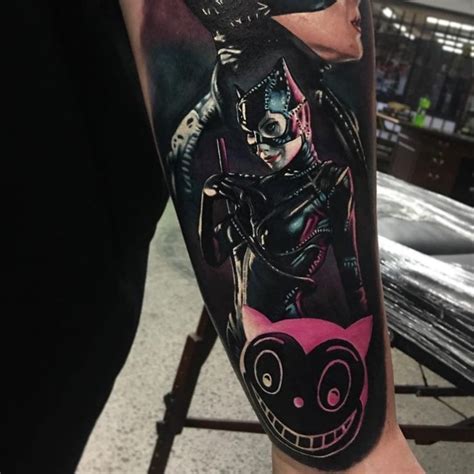 Boards are the best place to save images and video clips. Catwoman tattoo by Ben Kaye @dbkaye | Tattoos, Picture ...