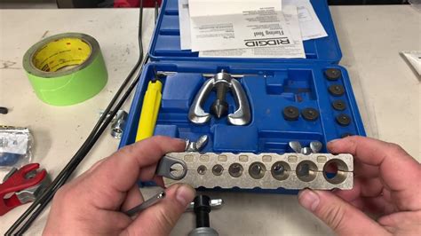 Diy zip line brake system; DIY How to Double Flare a Brake Line - YouTube