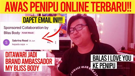 Check spelling or type a new query. BLISS BODY !! PENIPU ONLINE SHOP BERKEDOK BRAND AMBASSADOR ...