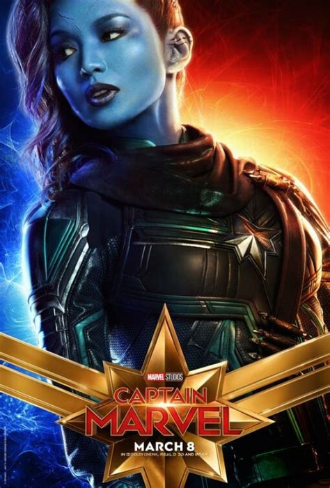 Why minn erva from captain marvel looks so familiar. Gemma Chan - "Captain Marvel" Poster • CelebMafia