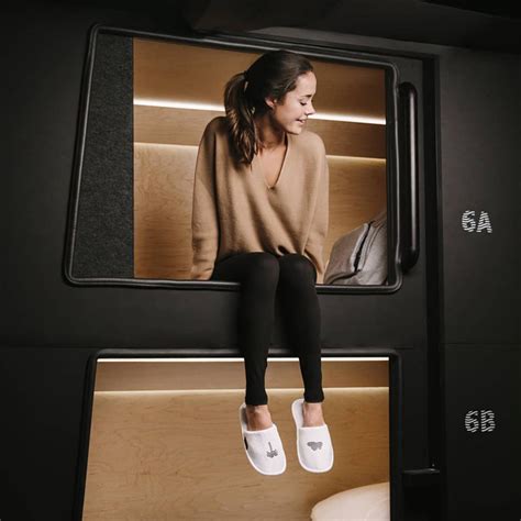 First capsule hotels appeared in japan… everybody capsule is a key element of such kind type of hotel. First-Ever Capsule Hotel Bus Review! | Journo Travel Journal