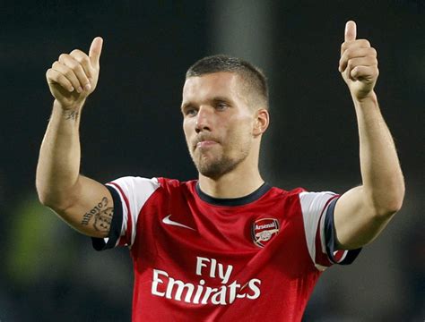 Football player infobox playername = lukas podolski. Arsenal Coach Hails Gunners' New Star after Champions ...