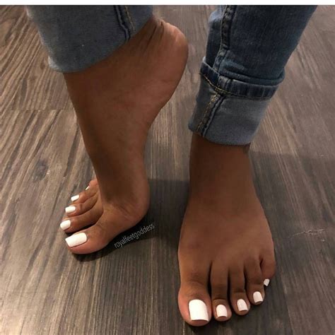 Therapist tease with her feet. Pin by Tamia.J.Taylor on Manicures | Toe nails white, Feet ...