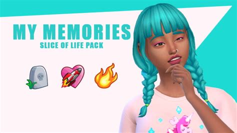 Slice of life (deutsch) für realistisches gameplay! My Memories Pack - Slice of Life at KAWAIISTACIE » Sims 4 ...