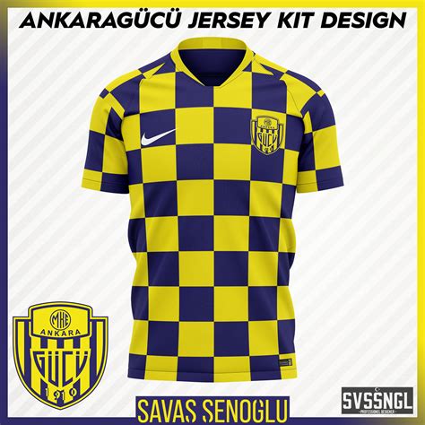 Ankara'daki avm'lerde ankaragücü store'lar yer almalı. Ankaragücü Forma Tasarımı - Savaş Şenoğlu on Behance