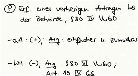 Maybe you would like to learn more about one of these? Problem - Vorheriger Antrag bei der Behörde bei § 80 IV ...