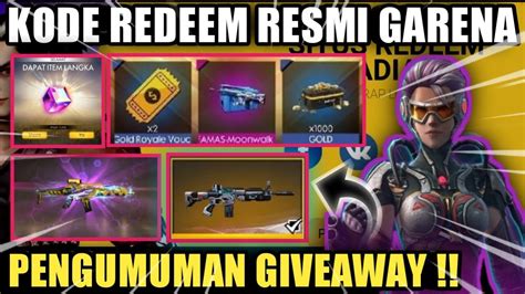 Kemudian masukan kode redeem ff yang sudah kalian temukan di menu redeem your code, jika sudah klik. KODE REDEEM FF TERBARU JUNI 2020 REDEEM CODE FREE FIRE RESMI GARENA - PENGUMUMAN GIVEAWAY - YouTube