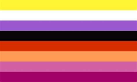 Nonbinary lesbian flag | Lesbian flag, Lgbtq flags, Lesbian