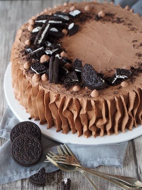 Oreo auf facebook oreo auf instagram. Oreo-Cheesecake-Torte | Kuchen und torten, Kuchen und ...