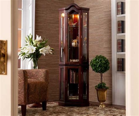 Ayca furniture bungalow curio cabinet. corner curio cabinet plans, Curio Cabinets