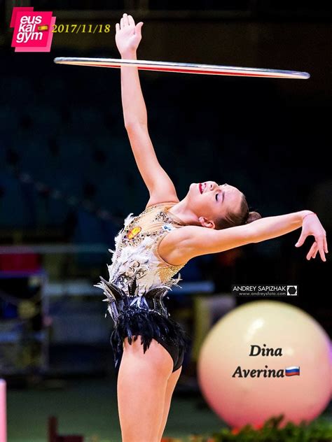 Dina averina has 13 world titles in all, as well as 12 european championships titles. Dina AVERINA (Russia)🇷🇺 ~ Hoop @ Euskalgym-Spain🇪🇸 2017/11 ...