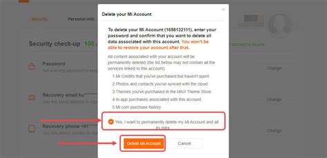 Please hover your mouse over the photo you would like to delete, click on the icon and select delete photo from the drop down menu. How to delete your Mi account? In three easy steps